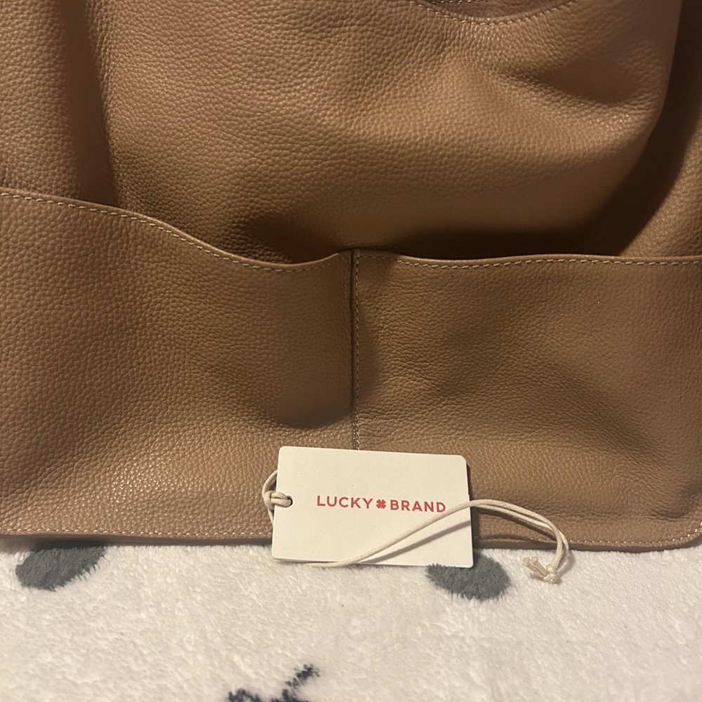 Lucky Brand Tan Crossbody Bag